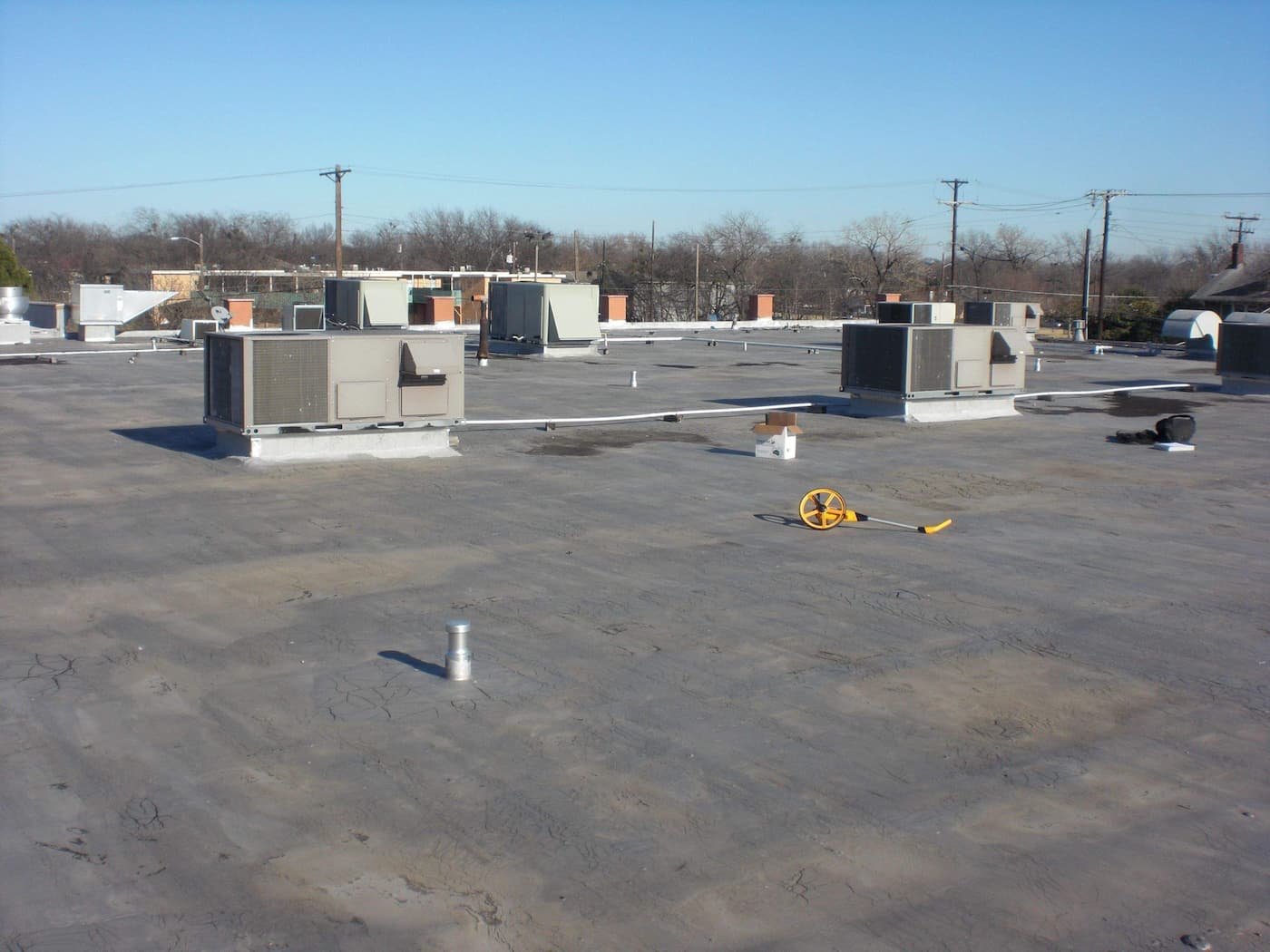 Hail Damage Roof Repair commercial roofing in Lexington