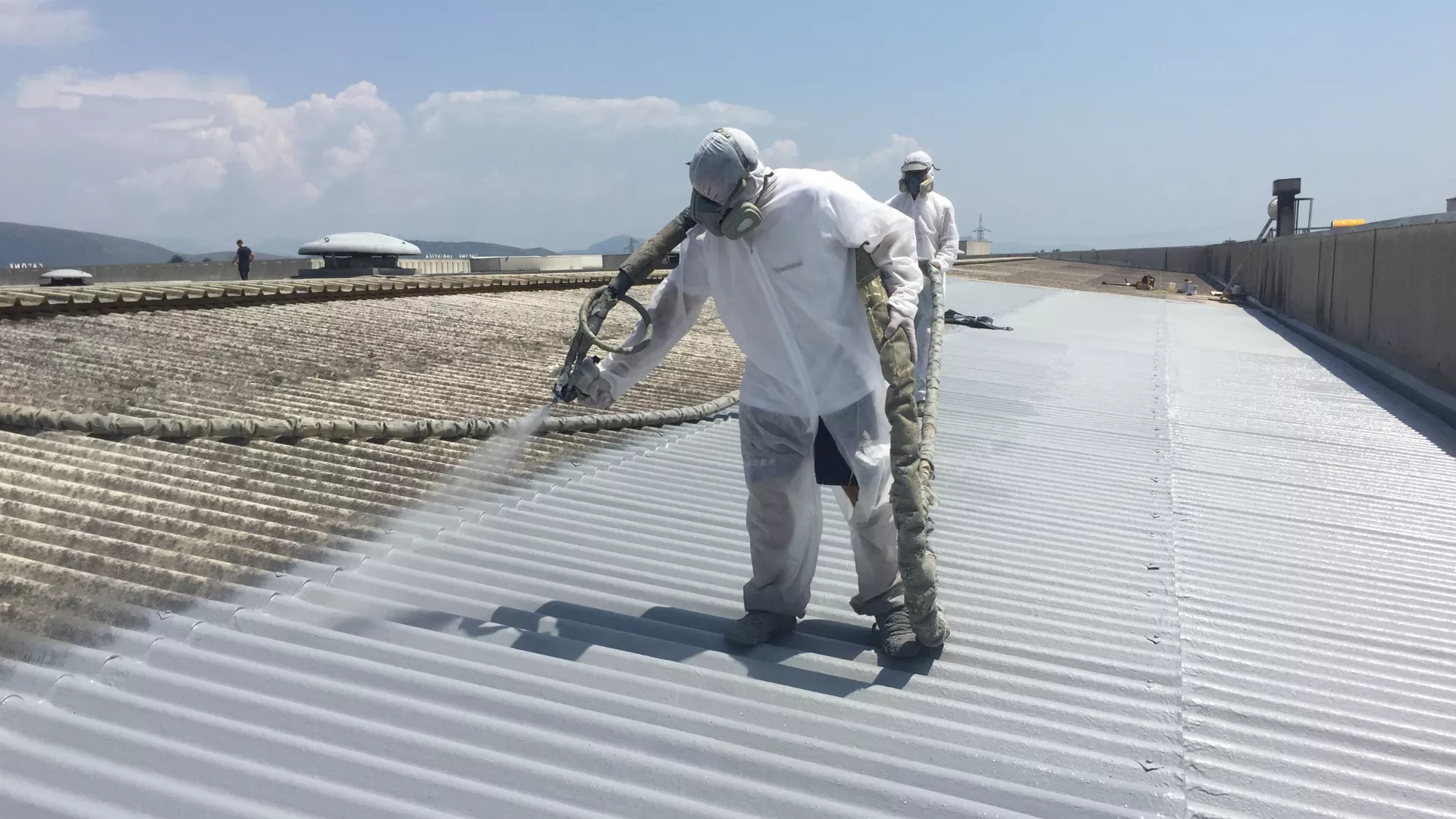 Roof Puncture Repair commercial roofing in Lexington