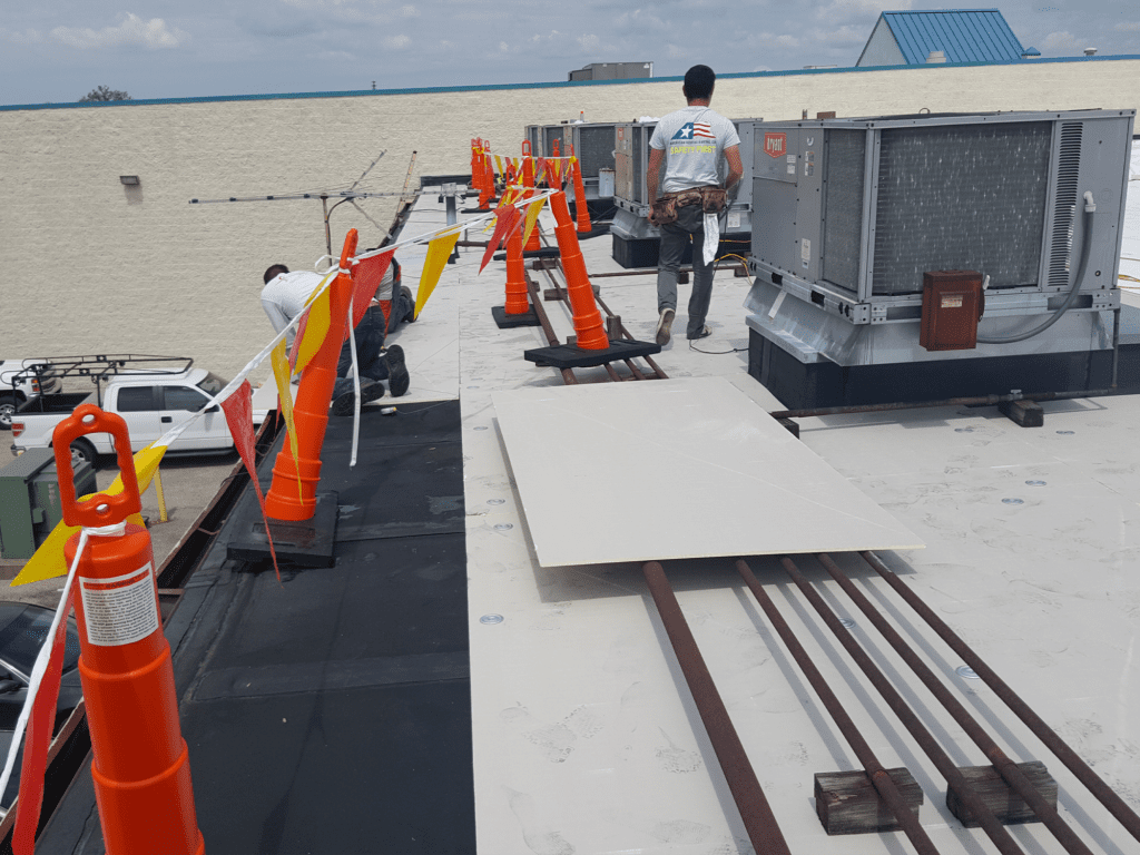 PVC Roof Systems commercial roofing in Lexington