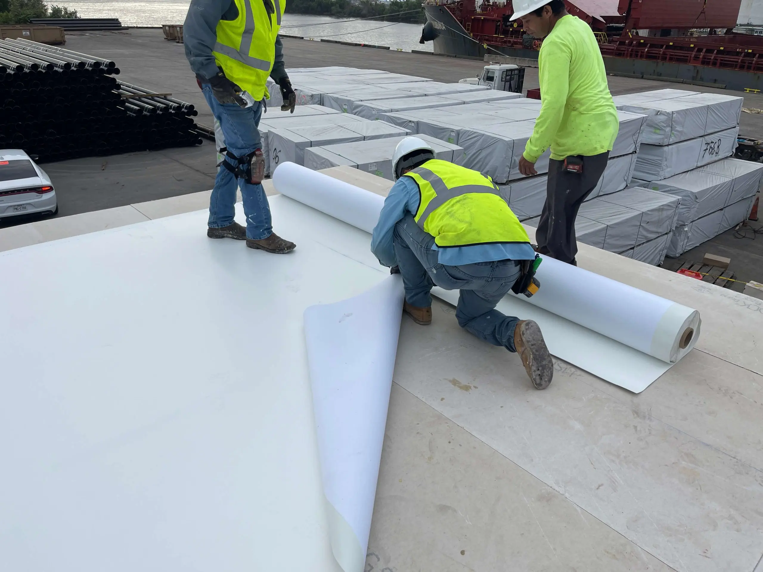 TPO 60 Mil Roof Systems commercial roofing in Lexington