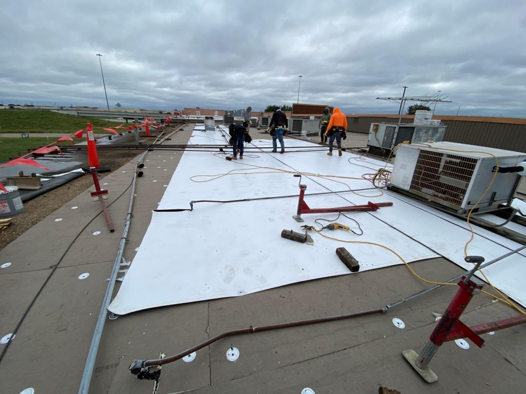 Commercial roofing service areas around Lexington