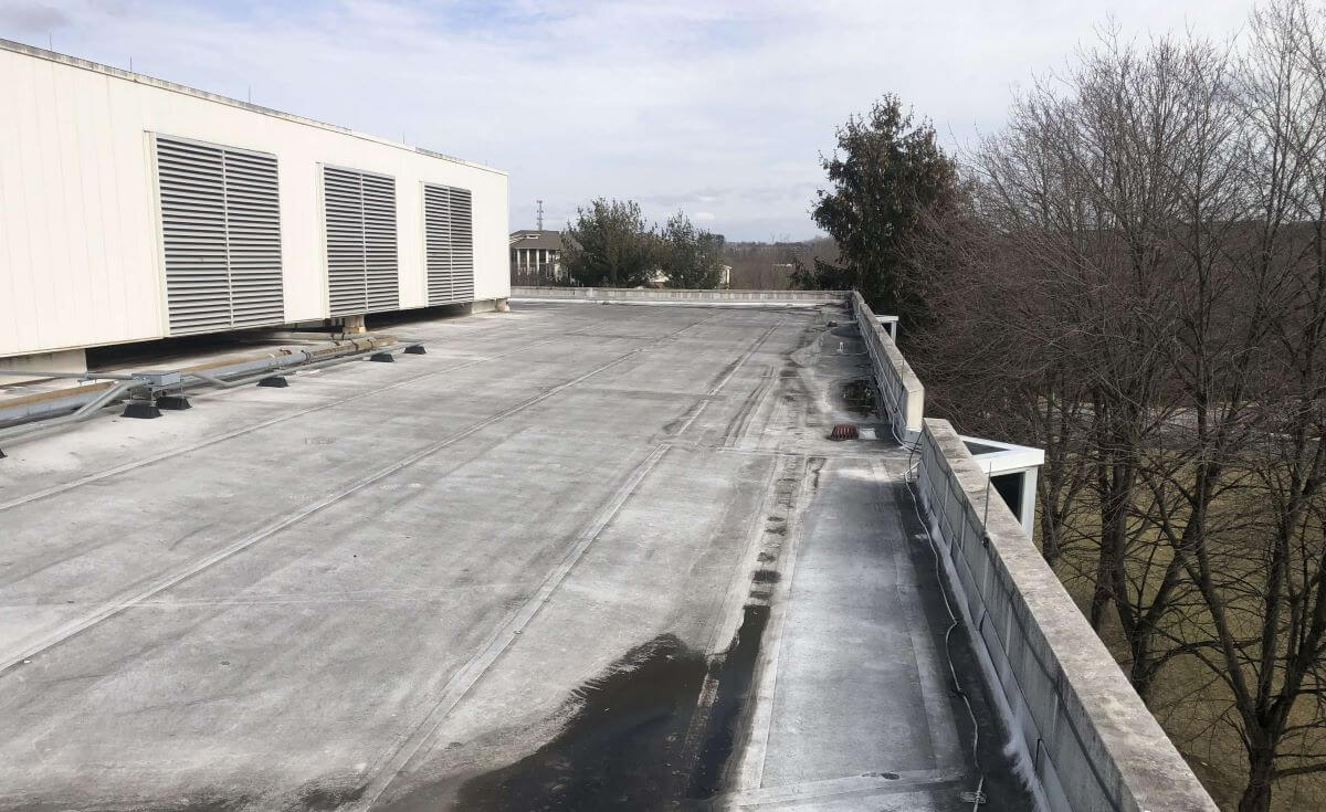 Roof Recover Overlay commercial roofing in Lexington